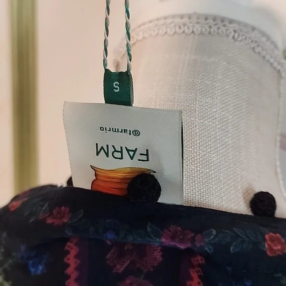 Farm Rio Flower Tapestry Mini Dress - Picture 6 of 7